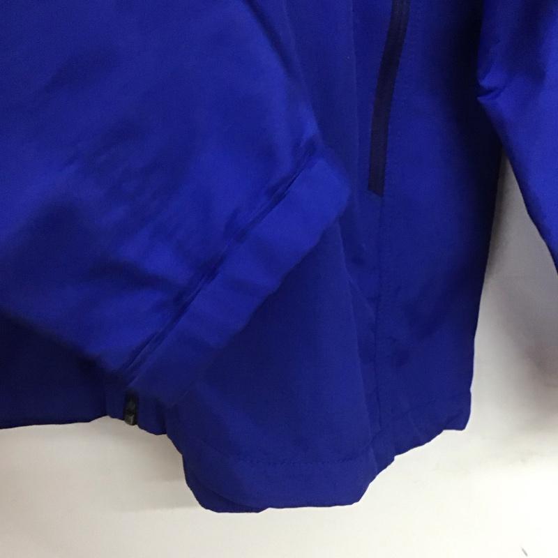 モンベル mont-bell ジャケット、上着 ジャンパー、ブルゾン ジップアップジャケット ナイロンジャケット アウター パーカー M ロゴ、文字 青 / ブルー /  メンズ USED 古着 中古 10149006