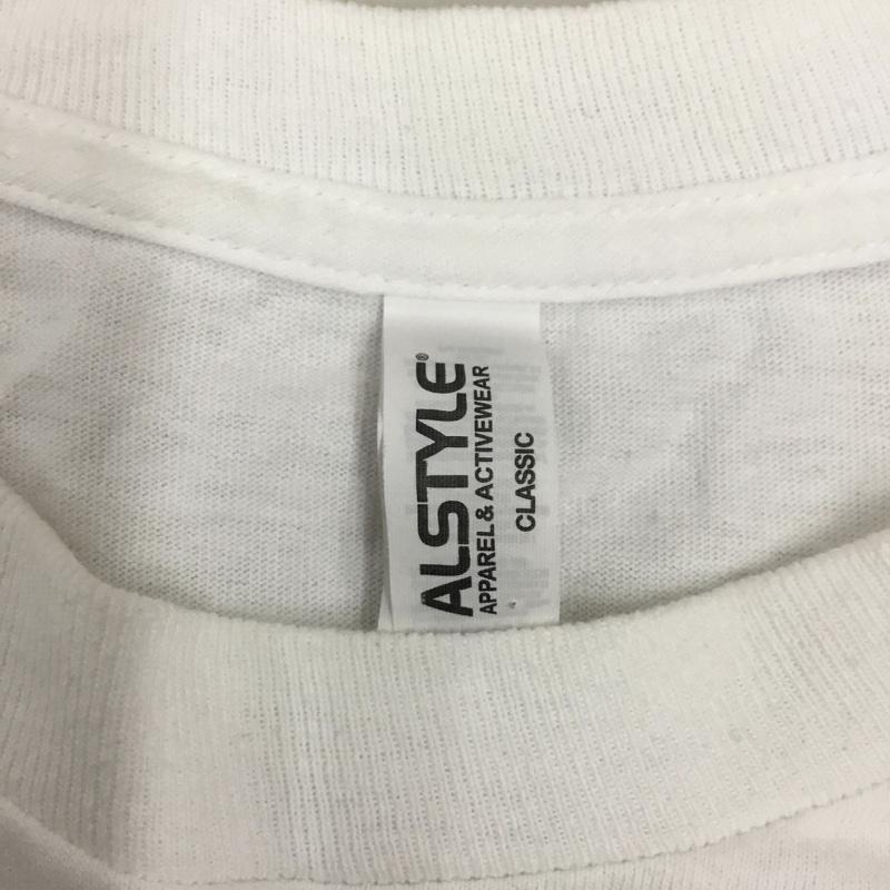 テンダーロイン TENDERLOIN カットソー 長袖 長袖カットソー クルーネックカットソー ロングスリーブカットソー プリントTシャツ XL プリント 白 / ホワイト /  メンズ USED 古着 中古 10114874