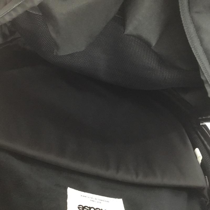 インケース incase リュックサック、デイパック リュックサック、デイバッグ QC-054907 City Compact Backpack With Cordura Nylon ロゴ、文字 黒 / ブラック /  メンズ USED 古着 中古 10140782