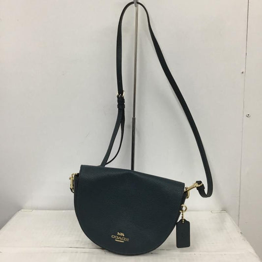 コーチ COACH ショルダーバッグ ショルダーバッグ C1432 ハーフムーン ロゴ、文字 青 / ブルー /  レディース USED 古着 中古 10124183