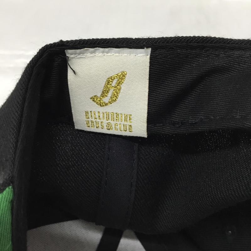 ビリオネア・ボーイズ・クラブ BILLIONAIRE BOYS CLUB 帽子 キャップ STAR TRAK ロゴ、文字 黒 / ブラック /  メンズ USED 古着 中古 10109170
