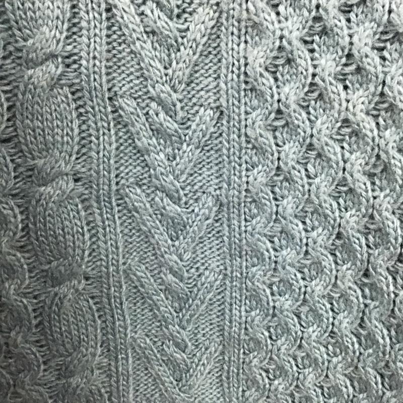 フリークスストア FREAK S STORE ニット、セーター 長袖 F20-LTK-46 クルーネック アクリル ウール FREE  水色 / ライトブルー /  レディース USED 古着 中古 10146600