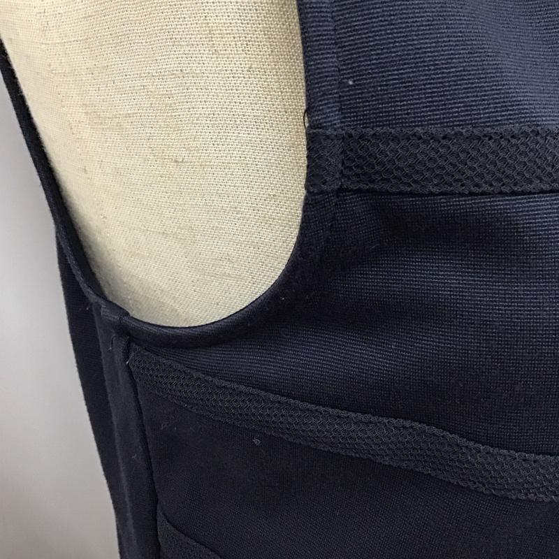 セオリー theory ワンピース ひざ丈スカート 01-4105034 ノースリーブ 2 無地 紺 / ネイビー /  レディース USED 古着 中古 10114436