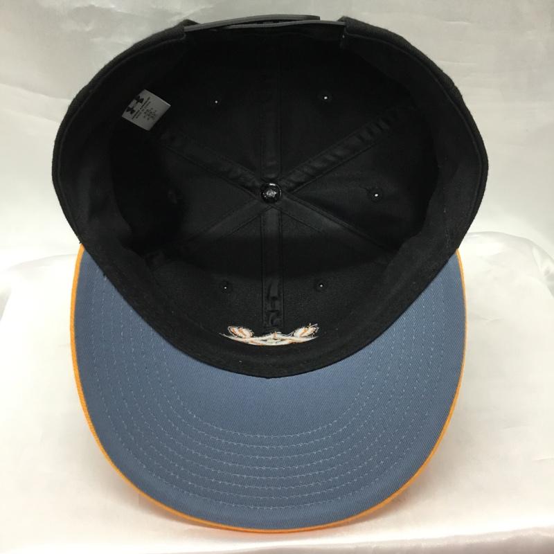 アンダーアーマー UNDER ARMOUR 帽子 キャップ 読売ジャイアンツ 巨人 ロゴ、文字 黒 / ブラック / X 橙 / オレンジ /  メンズ USED 古着 中古 10117819