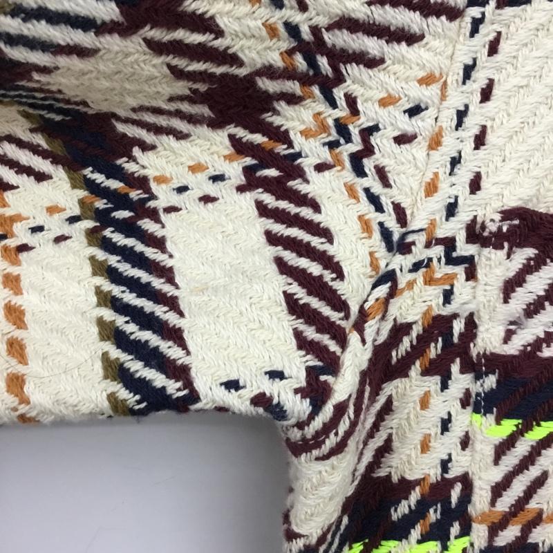 ザラ ZARA シャツ、ブラウス 長袖 4255 586 072 シャツジャケット M チェック マルチカラー / マルチカラー /  メンズ USED 古着 中古 10144701