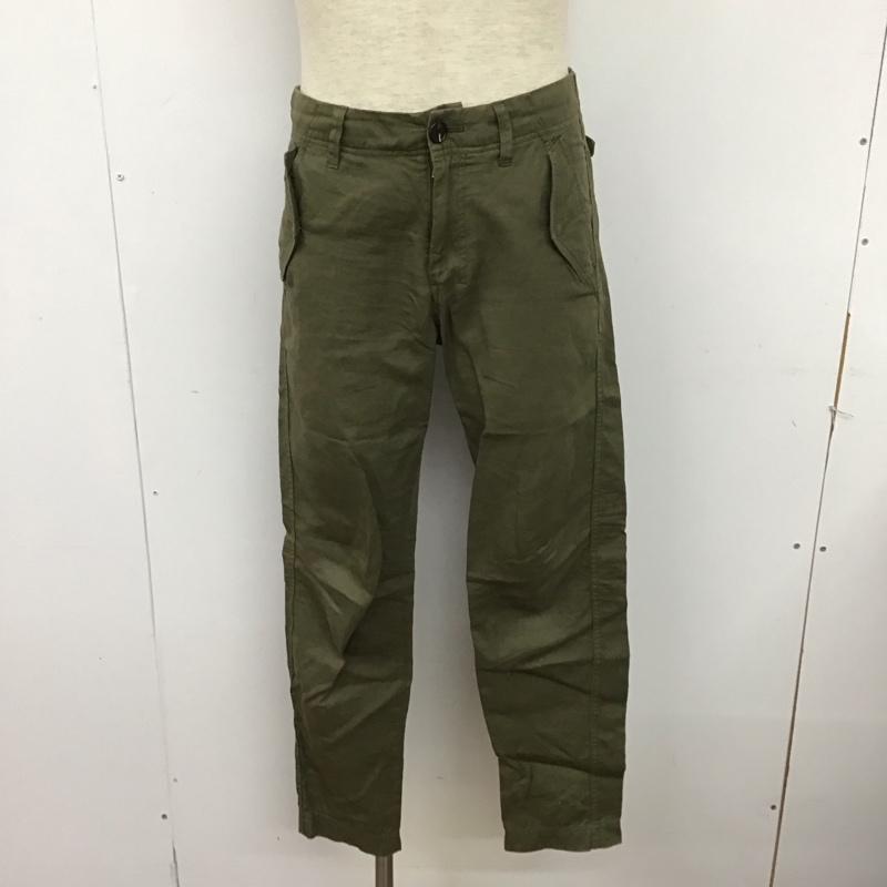 ポールスミス Paul Smith パンツ ワークパンツ、ペインターパンツ ワークパンツ ワイドパンツ ミリタリーパンツ S 無地 カーキ / カーキ /  メンズ USED 古着 中古 10124882