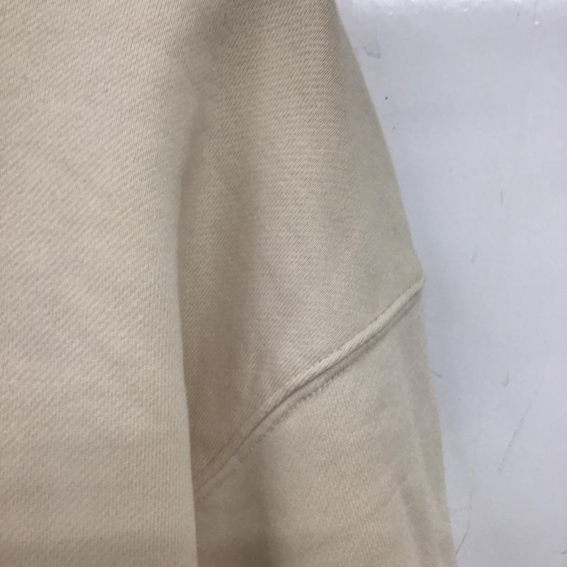 アディダス adidas パーカー 長袖 gn3311 シリコンダブルリニアバッジパーカ 0 ロゴ、文字 ベージュ / ベージュ /  メンズ USED 古着 中古 10149173
