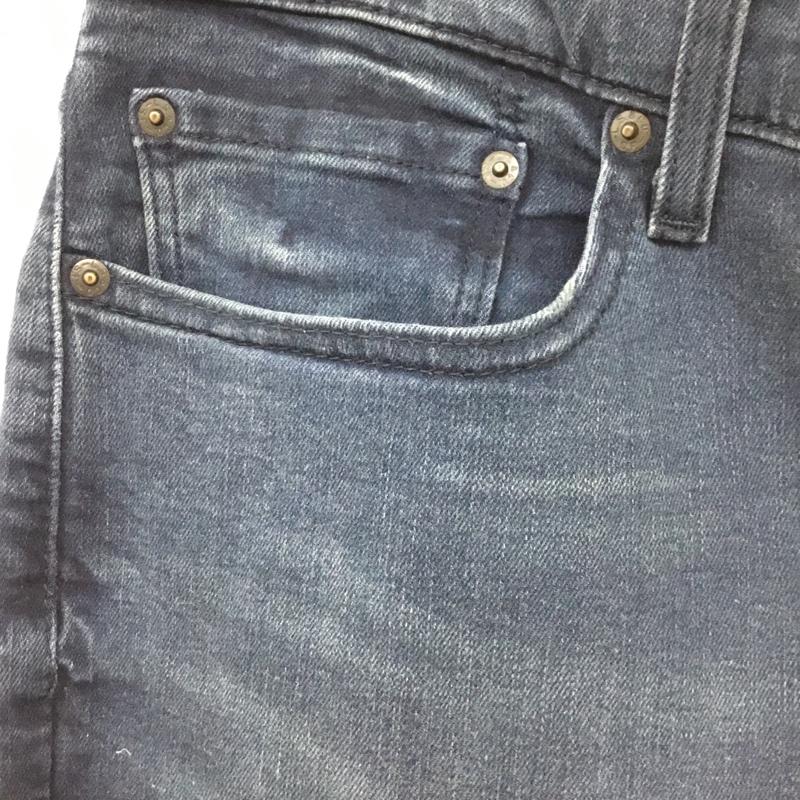 リーバイストラウスアンドコー Levi Strauss & co. パンツ デニム、ジーンズ デニムパンツ ストレートパンツ ワイドパンツ カジュアルパンツ ストレッチパンツ 36インチ 無地 紺 / ネイビー /  メンズ USED 古着 中古 10120478