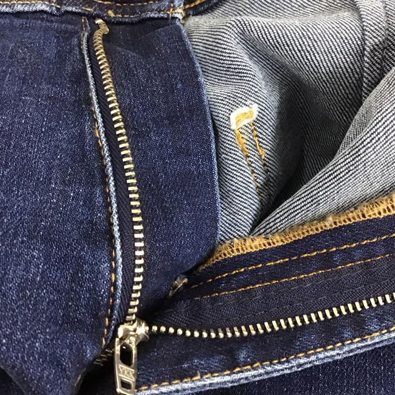 ザラ ZARA パンツ デニム、ジーンズ 36インチ 無地 インディゴ / インディゴ /  レディース USED 古着 中古 10129736