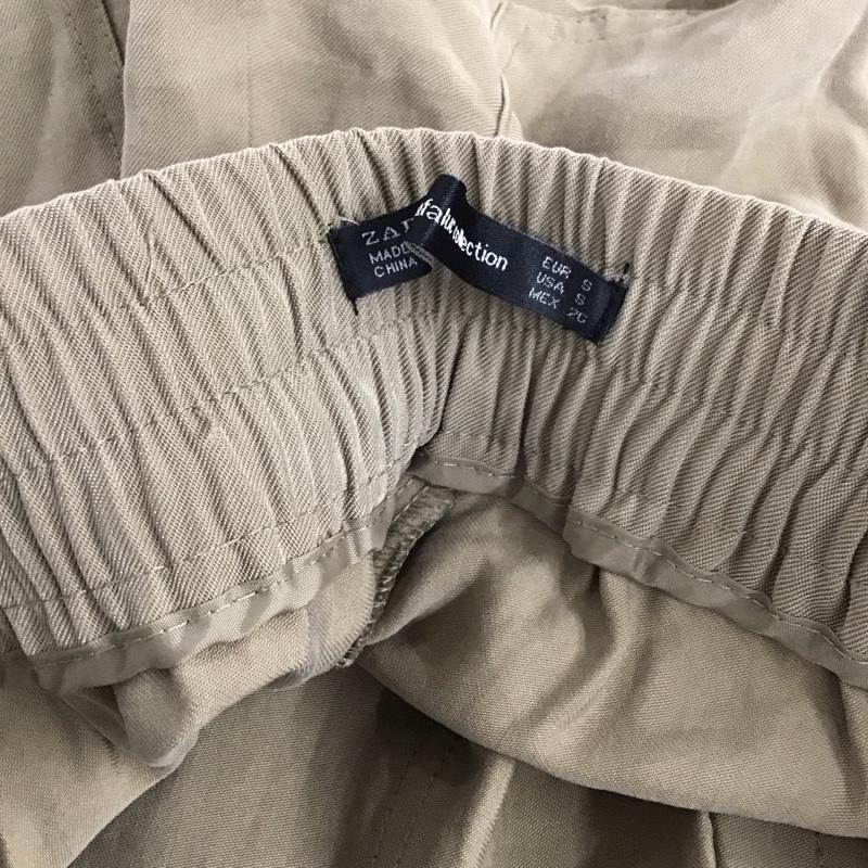 ザラ ZARA パンツ ワークパンツ、ペインターパンツ 7901/208/505 ワークパンツ ペインターパンツ カーゴパンツ S 無地 ベージュ / ベージュ /  レディース USED 古着 中古 10132168