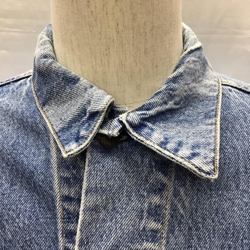 リーバイス Levi s ジャケット、上着 ジャケット、ブレザー デニムジャケット カラージャケット 長袖ジャケット Gジャン 無地 インディゴ / インディゴ /  メンズ USED 古着 中古 10113575