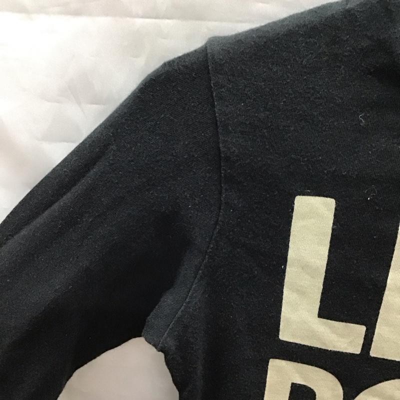 ヒステリックグラマー HYSTERIC GLAMOUR Tシャツ 長袖 140cm キッズ ロンT MINI 140cm ロゴ、文字 黒 / ブラック /  ガールズ USED 古着 中古 10116913