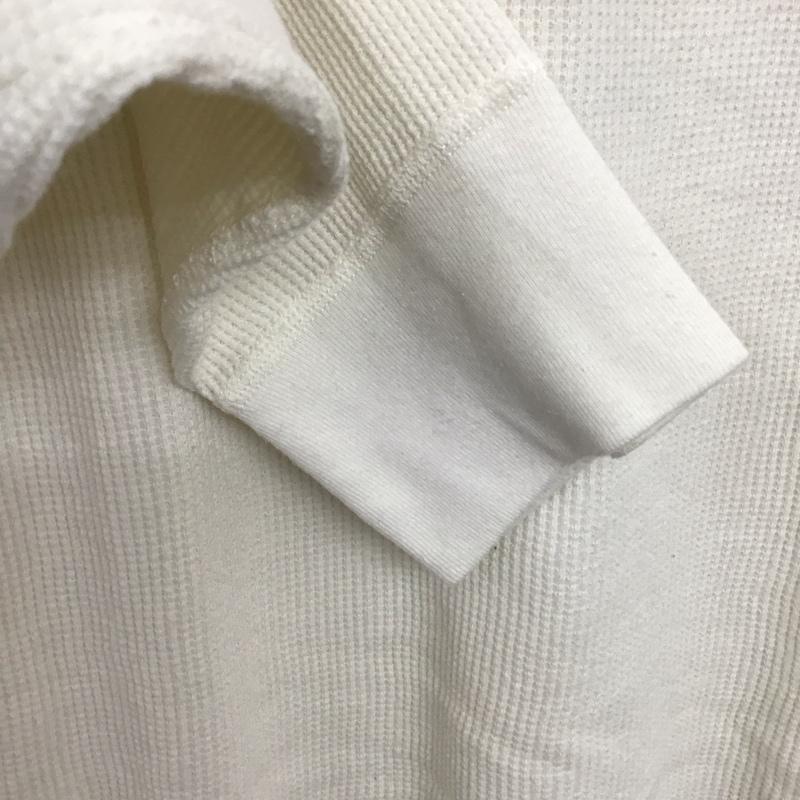 シュプリーム Supreme カットソー 長袖 Hanes ワッフルTシャツ 長袖カットソー S 無地 アイボリー / アイボリー /  メンズ USED 古着 中古 10147586