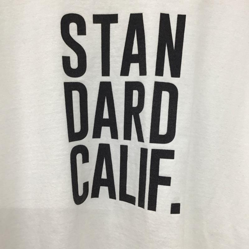 スタンダード カリフォルニア STANDARD CALIFORNIA Tシャツ 半袖 L 無地 X ロゴ、文字 X プリント 白 / ホワイト /  メンズ USED 古着 中古 10134816
