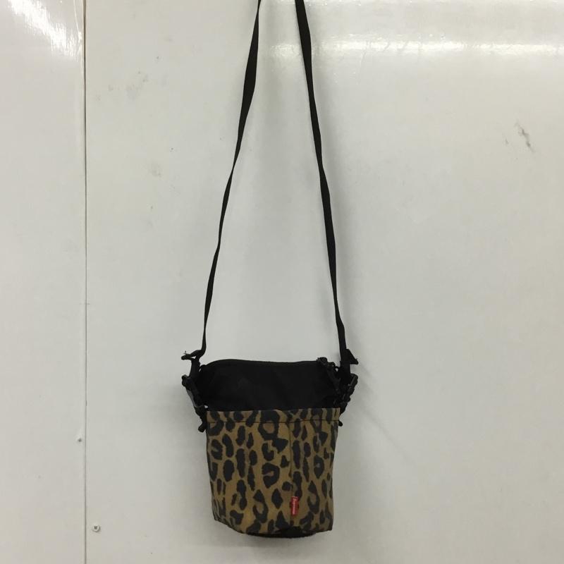 シュプリーム Supreme ショルダーバッグ ショルダーバッグ 20AW 20FW Leopard Neck Pouch ヒョウ柄 ロゴ、文字 X ヒョウ柄・レオパード柄 黒 / ブラック / X ベージュ / ベージュ /  メンズ USED 古着 中古 10142189