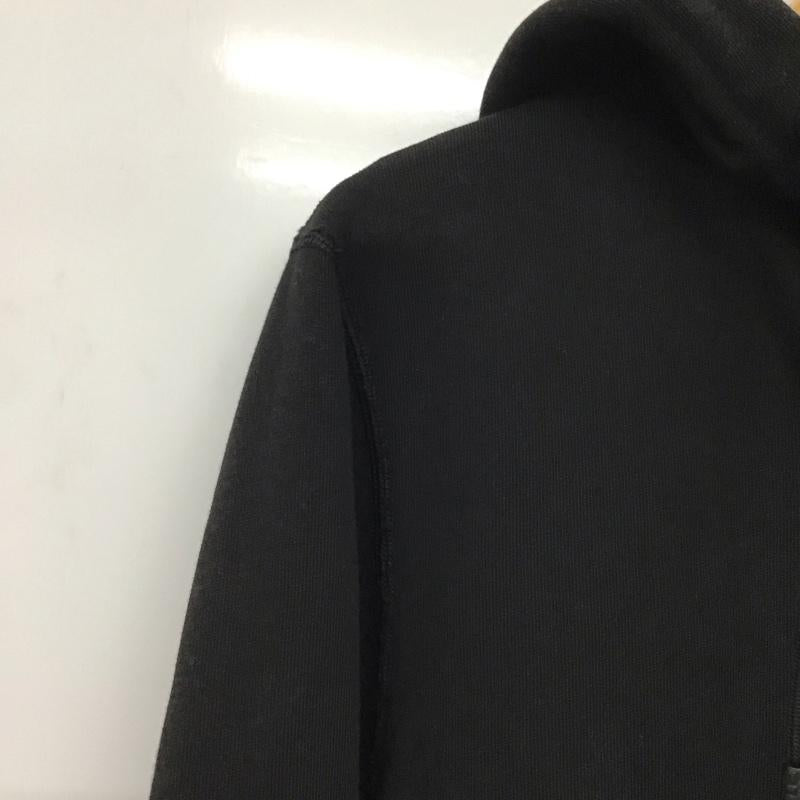 ラコステ LACOSTE パーカー 長袖 長袖ジップアップパーカー スウェットパーカー 3 ロゴ、文字 黒 / ブラック /  メンズ USED 古着 中古 10144579