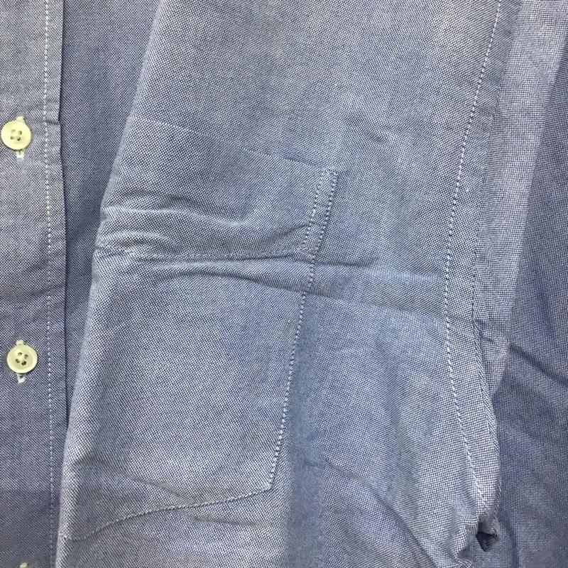 ギャップ GAP シャツ、ブラウス 長袖 長袖シャツ 無地シャツ カラーシャツ ボタンダウンシャツ 90s S 無地 水色 / ライトブルー /  メンズ USED 古着 中古 10129492