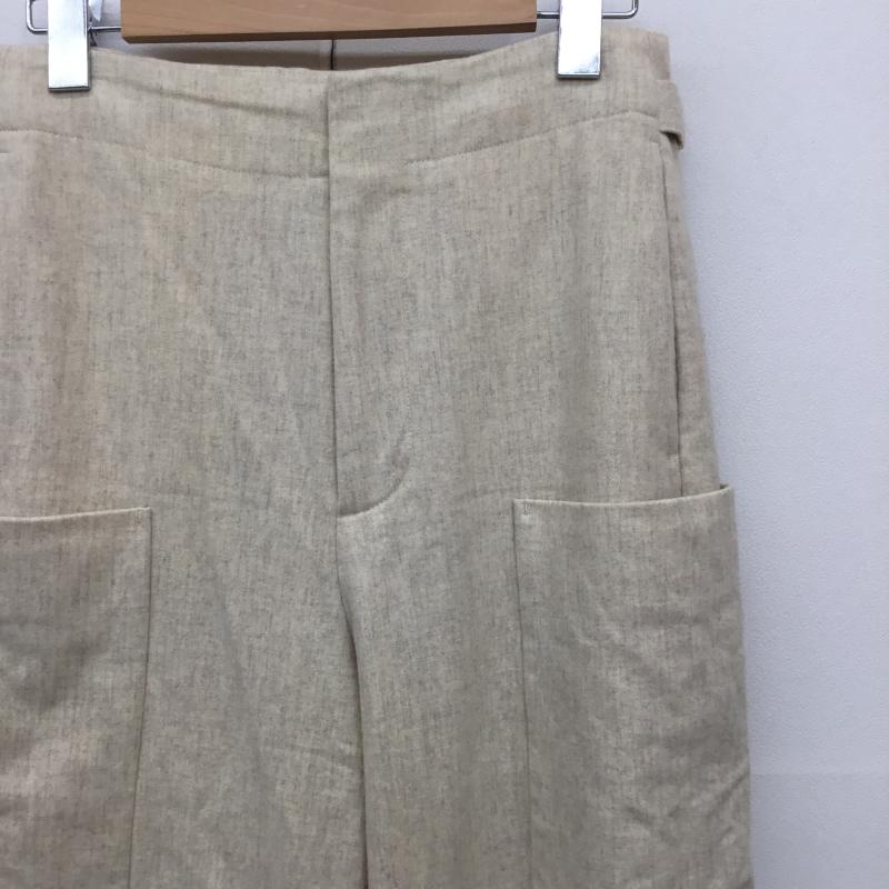 マカフィー MACPHEE パンツ スラックス 34 無地 ベージュ / ベージュ /  レディース USED 古着 中古 10139904