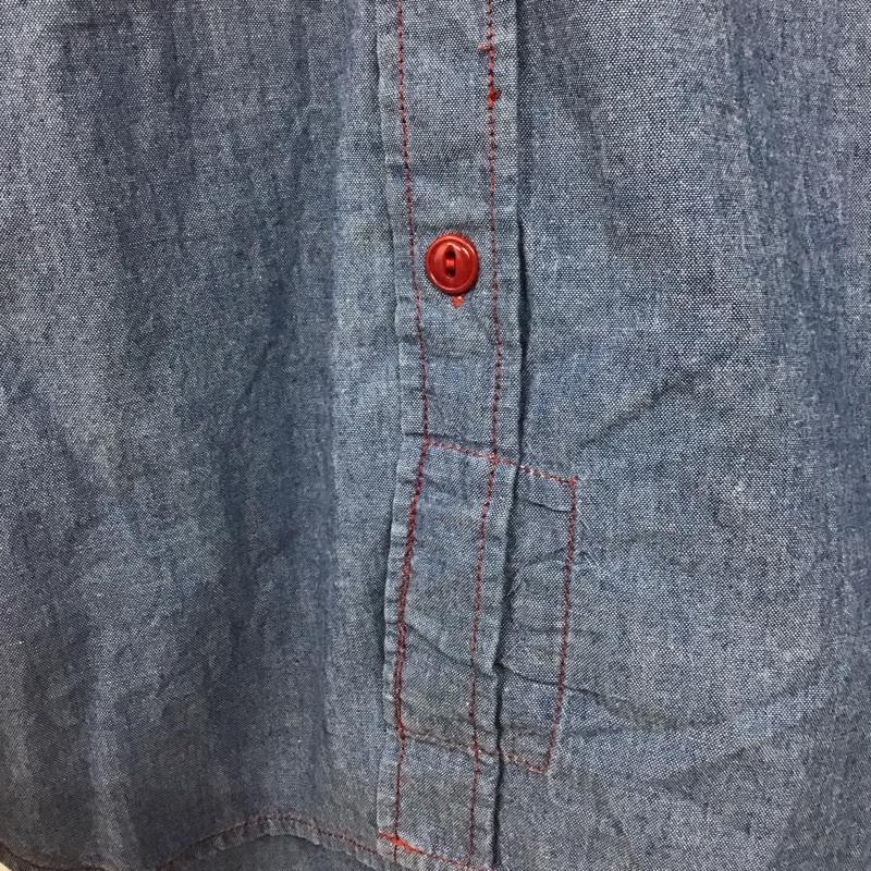 エンジニアードガーメンツ Engineered Garments シャツ、ブラウス 長袖 ワークシャツ シャンブレーシャツ XS 無地 青 / ブルー /  メンズ USED 古着 中古 10145224