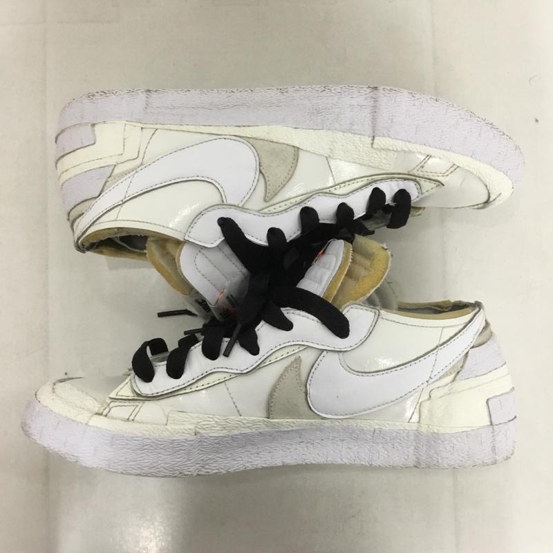 ナイキ NIKE スニーカー スニーカー DM6443-100 BLAZER LOW SACAI 28.5cm 28.5cm ロゴ、文字 白 / ホワイト /  メンズ USED 古着 中古 10141552