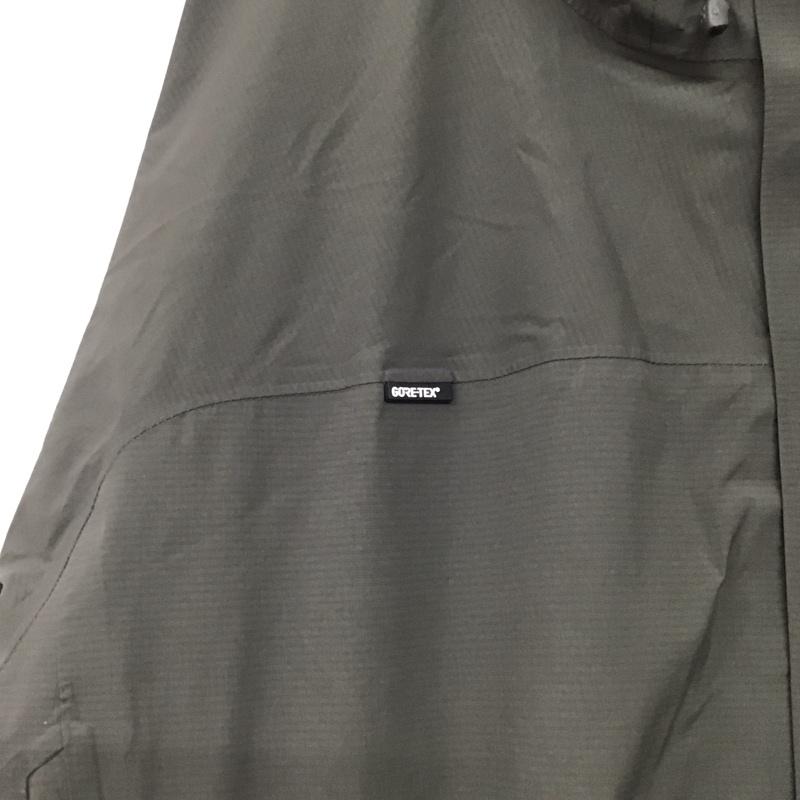 ホグロフス HAGLOFS ジャケット、上着 ジャンパー、ブルゾン ジップアップジャケット ナイロンジャケット アウター XL ロゴ、文字 カーキ / カーキ /  メンズ USED 古着 中古 10144759