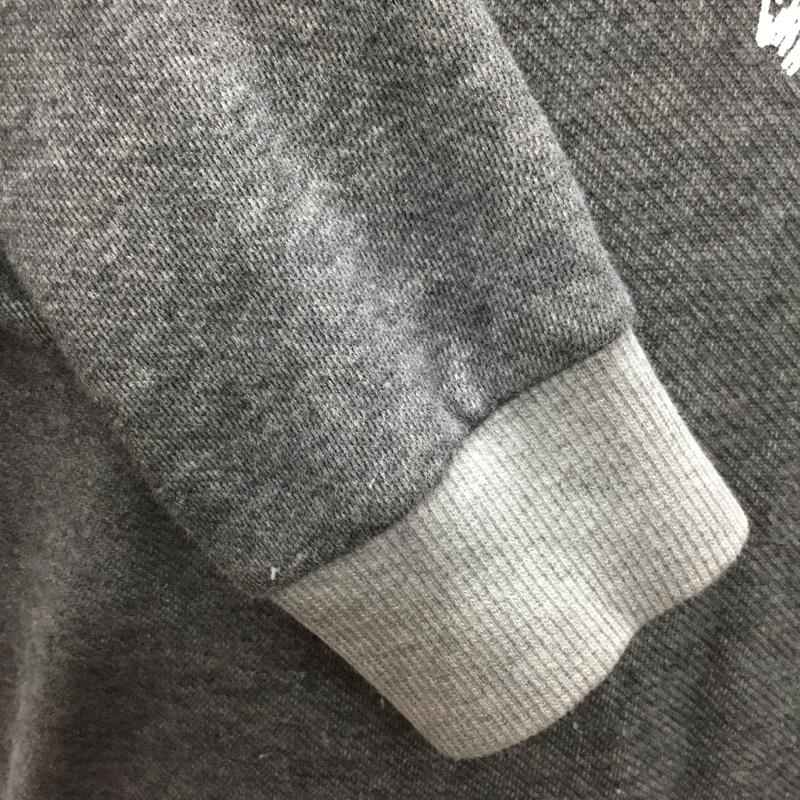 キツネティー Kitsune  Tee トレーナー 長袖 S プリント 灰 / グレー /  メンズ USED 古着 中古 10121823