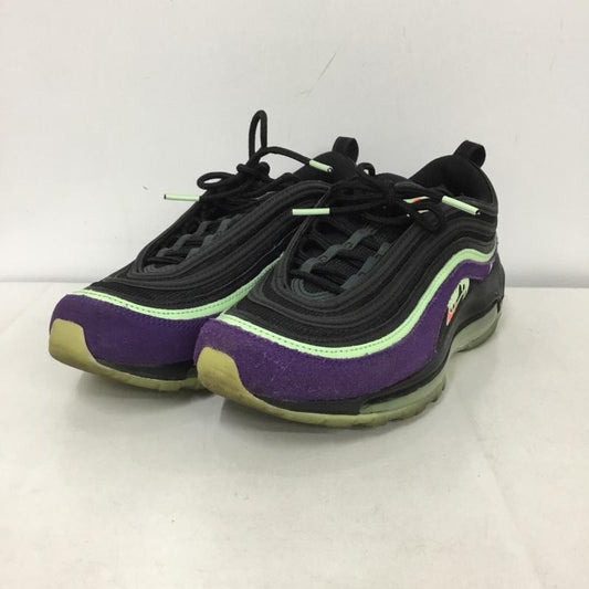 ナイキ NIKE スニーカー スニーカー DC1500-001 AIR MAX 97 ハロウィン 25cm 25.0cm ロゴ、文字 黒 / ブラック / X 紫 / パープル / X 薄緑 / ライトグリーン /  メンズ USED 古着 中古 10144916