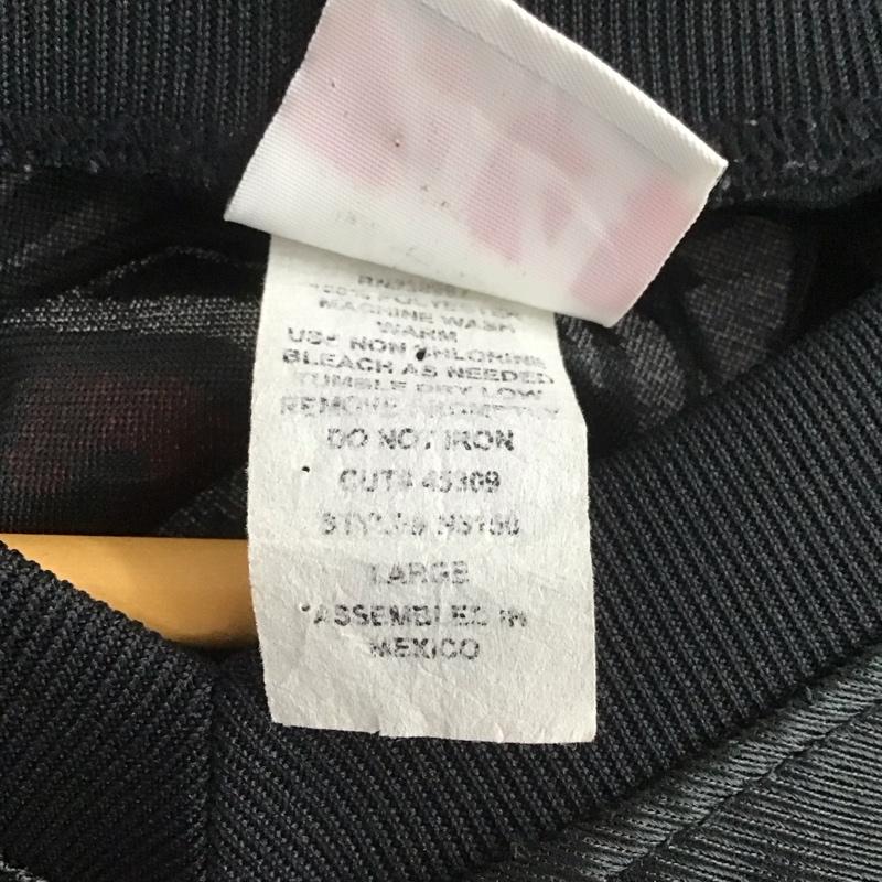 古着 USED Tシャツ 長袖 長袖カットソー プリントカットソー ユニフォーム L プリント 白 / ホワイト / X 黒 / ブラック /  メンズ USED 古着 中古 10139302