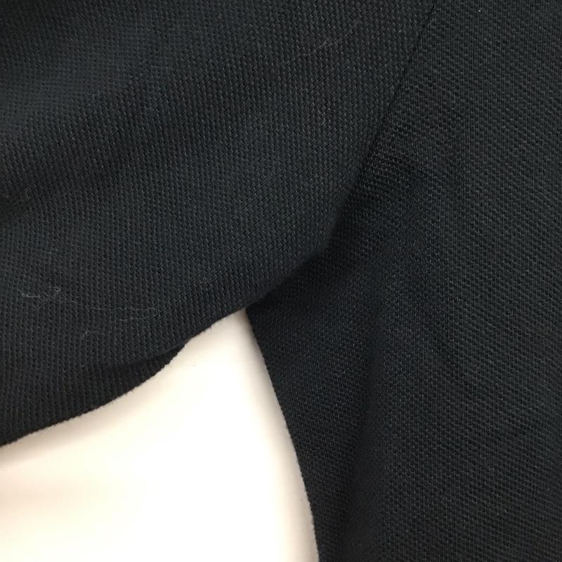 ラルフローレン RALPHLAUREN ポロシャツ 長袖 長袖ポロシャツ 長袖カットソー カラーシャツ M ロゴ、文字 黒 / ブラック /  メンズ USED 古着 中古 10140277