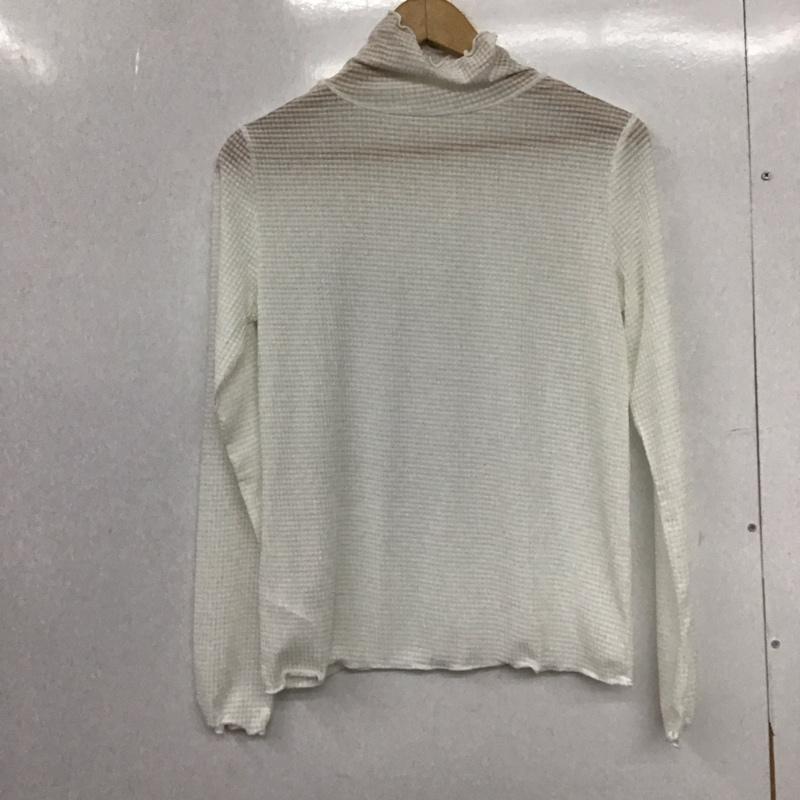 エヘカソポ ehka sopo カットソー 長袖 FREE 無地 白 / ホワイト /  レディース USED 古着 中古 10148423