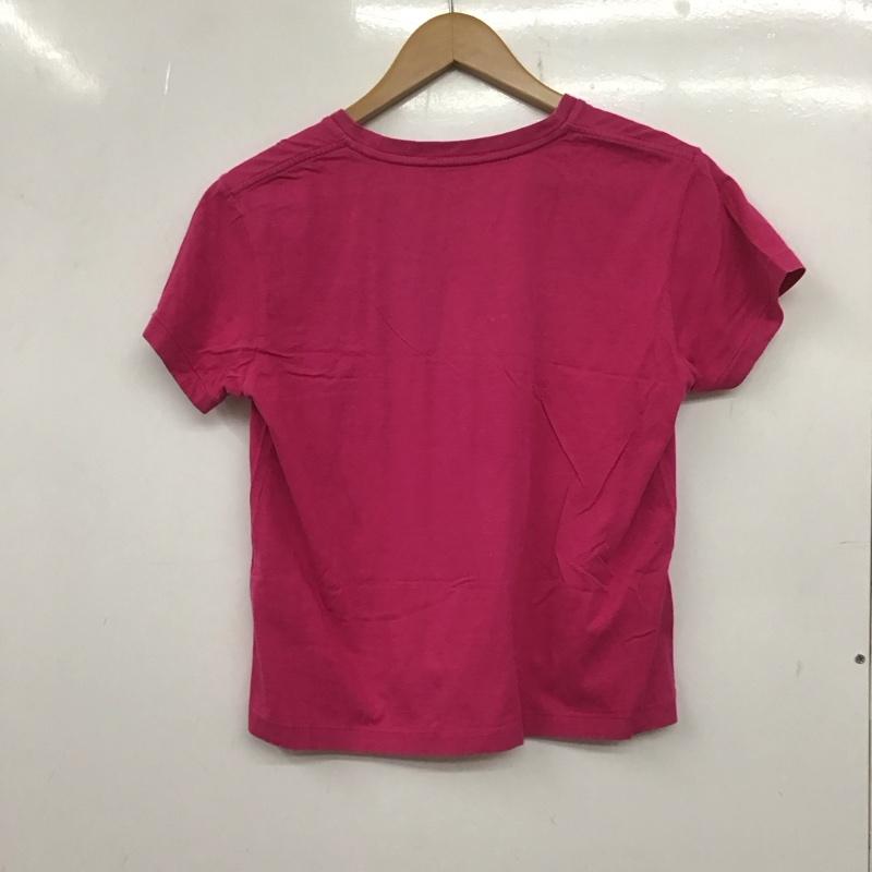 ラルフローレンスポーツ RALPHLAURENSPORT Tシャツ 半袖 クルーネック コットン L ワンポイント 桃 / ピンク /  レディース USED 古着 中古 10139141