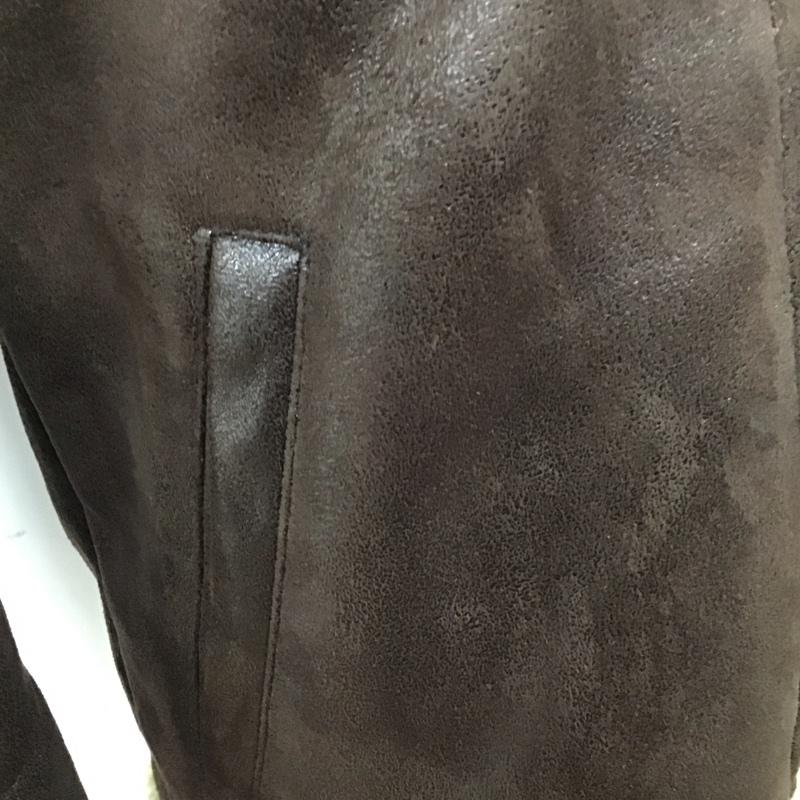 ザラメン ZARA MAN ジャケット、上着 ジャケット、ブレザー ボアジャケット アウター カジュアルジャケット カラージャケット M 無地 茶 / ブラウン /  メンズ USED 古着 中古 10123874