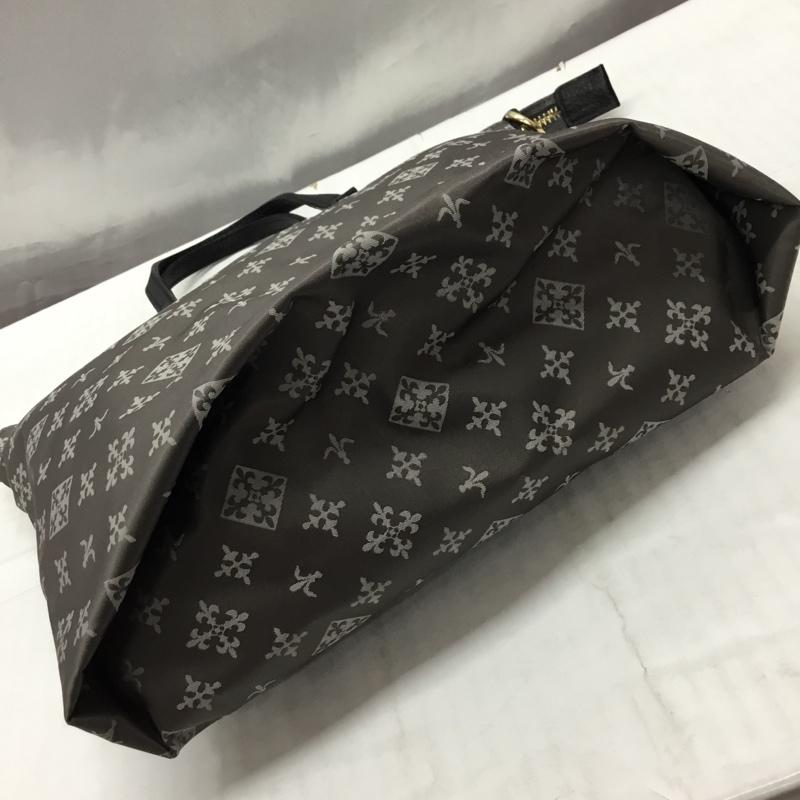 ラシット russet ハンドバッグ ハンドバッグ ショルダー 2WAY 総柄 ダークグレー / ダークグレー / X 黒 / ブラック /  レディース USED 古着 中古 10117660