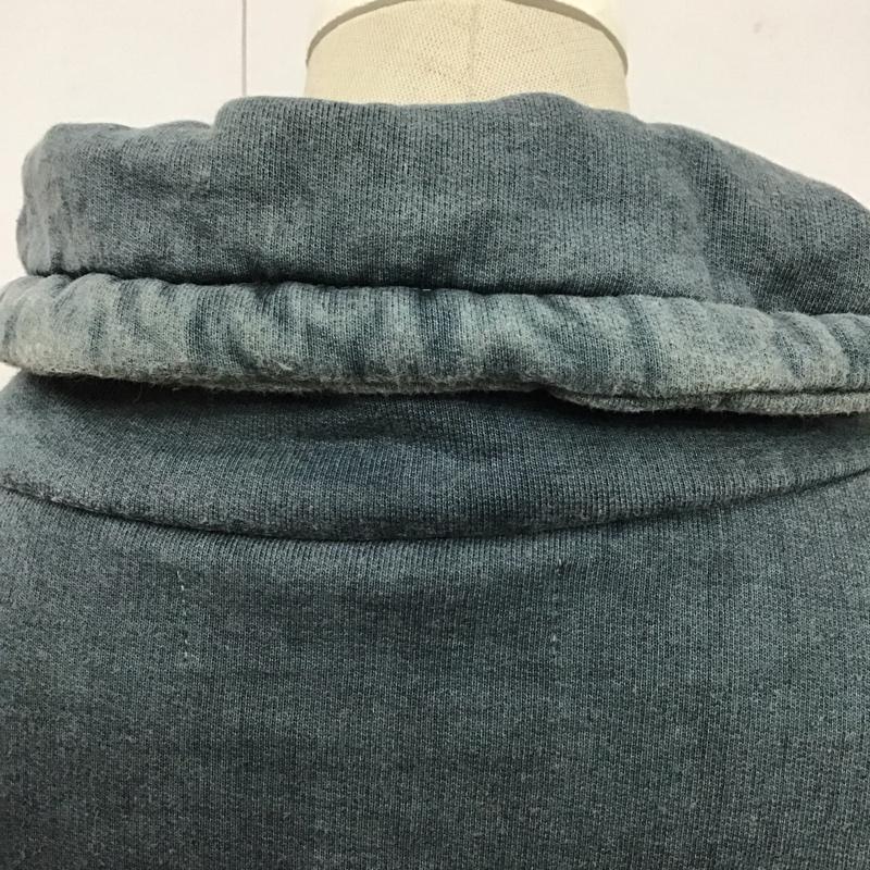 グッドオン Good On ワンピース ひざ丈スカート 裏起毛 スウェットワンピース 長袖 S 無地 青 / ブルー /  レディース USED 古着 中古 10123228
