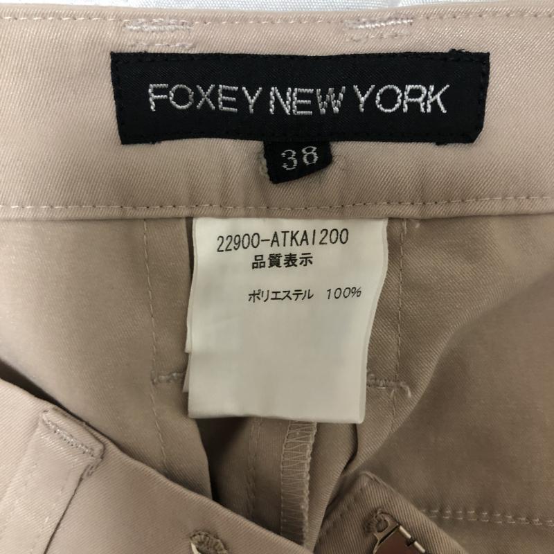 フォクシーニューヨーク FOXEYNEWYORK パンツ ショートパンツ 38 無地 ベージュ / ベージュ /  レディース USED 古着 中古 10003462