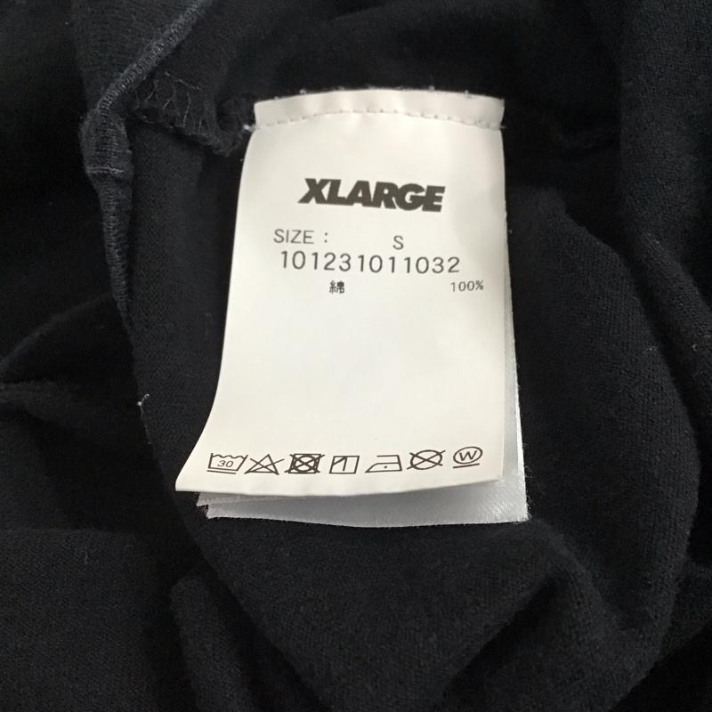 エクストララージ XLARGE Tシャツ 半袖 半袖カットソー プリントTシャツ クルーネックカットソー S プリント 黒 / ブラック /  メンズ USED 古着 中古 10145268