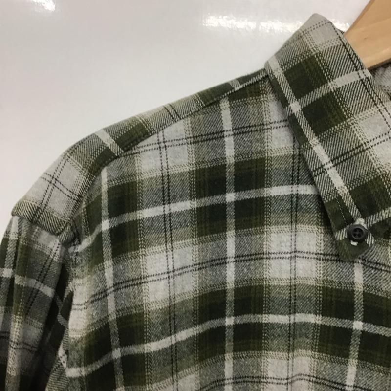 エディーバウアー Eddie Bauer シャツ、ブラウス 長袖 長袖シャツ チェックシャツ カラーシャツ ボタンダウンシャツ S チェック マルチカラー / マルチカラー /  メンズ USED 古着 中古 10140715