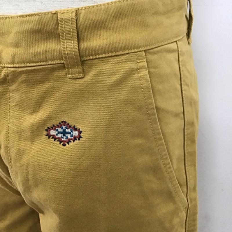 ブルックスブラザーズ BROOKS BROTHERS パンツ チノパン 86988-026 刺繍 Ｗ30 L32 30インチ 総柄 キャメル / キャメル /  メンズ USED 古着 中古 10111189