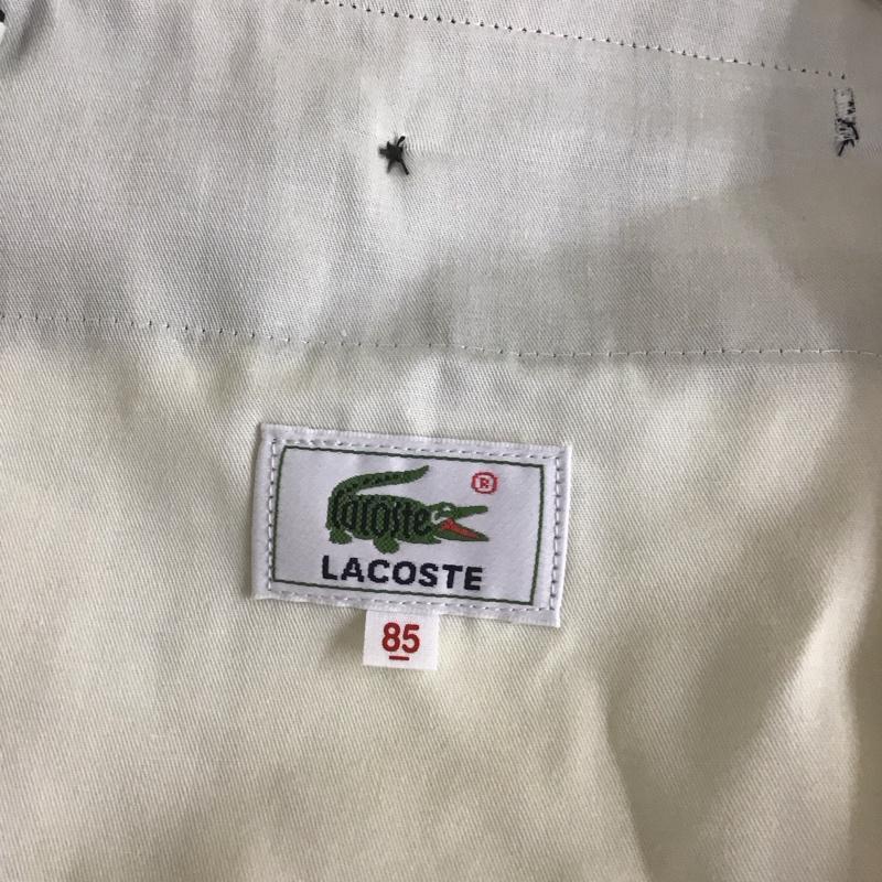 ラコステ LACOSTE パンツ チノパン チノパン カジュアルパンツ ワイドパンツ ストレートパンツ 無地 紺 / ネイビー /  メンズ USED 古着 中古 10108464