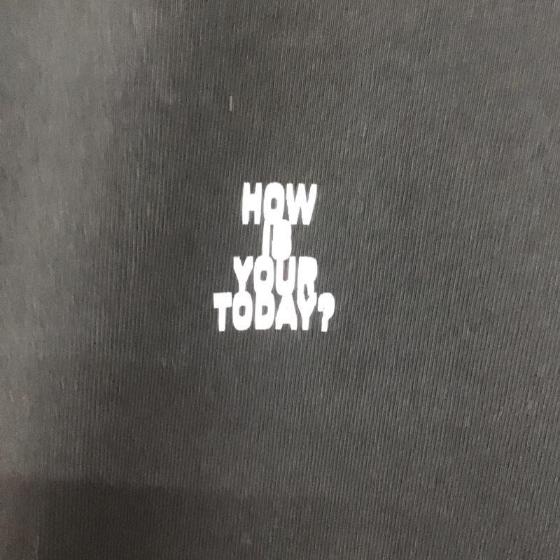 トゥデイエディション TODAY edition Tシャツ 長袖 20AWSS-15 LS TEE ロンT タグ付き ドクロ L ロゴ、文字 黒 / ブラック /  メンズ USED 古着 中古 10112661