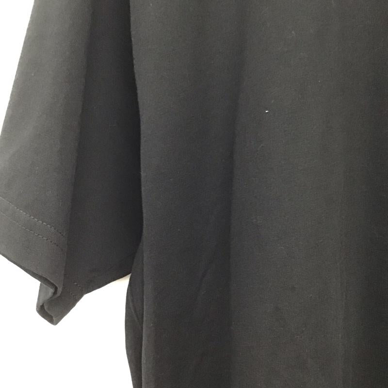 バーバリー BURBERRY Tシャツ 半袖 8042232 クルーネック XS ロゴ、文字 黒 / ブラック /  メンズ USED 古着 中古 10133762