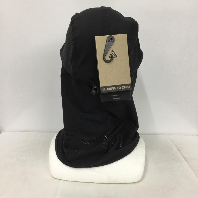 ナイキ エィシージー NIKE ACG 帽子 キャップ HJ7021-010 フライキャップ アウトドア ロゴ、文字 黒 / ブラック /  メンズ USED 古着 中古 10146880