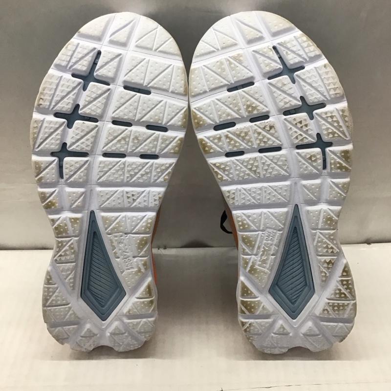 ホカオネオネ HOKA ONEONE スニーカー スニーカー 1127893 マッハ 5 26cm 26.0cm ロゴ、文字 灰 / グレー / X 橙 / オレンジ /  メンズ USED 古着 中古 10121623