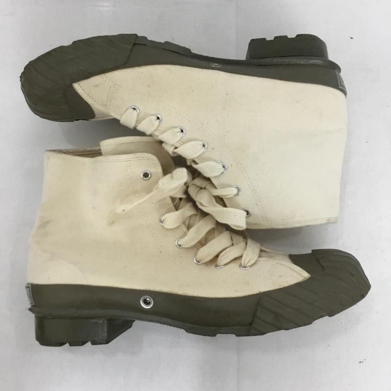 ウエアハウス WAREHOUSE スニーカー スニーカー ハイカット 無地 アイボリー / アイボリー /  メンズ USED 古着 中古 10138867