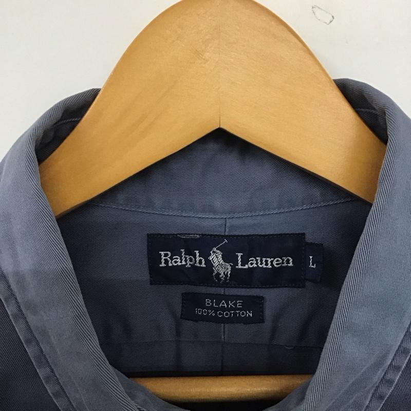 ラルフローレン RALPHLAUREN シャツ、ブラウス 長袖 長袖シャツ 無地シャツ カラーシャツ ボタンダウンシャツ L ロゴ、文字 マルチカラー / マルチカラー /  メンズ USED 古着 中古 10146653