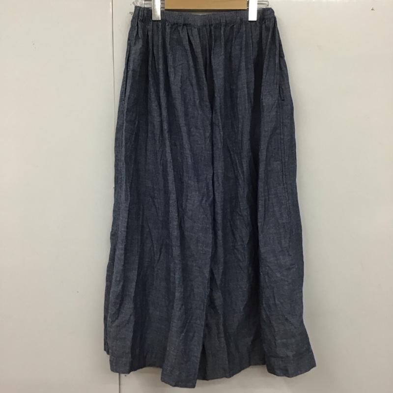 イチ ichi ボトムス ボトムス 無地 水色 / ライトブルー /  レディース USED 古着 中古 10129732