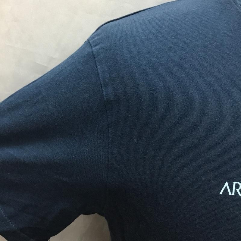 アークテリクス ARC TERYX Tシャツ 半袖 半袖カットソー プリントTシャツ クルーネックカットソー S ロゴ、文字 紺 / ネイビー /  メンズ USED 古着 中古 10122946