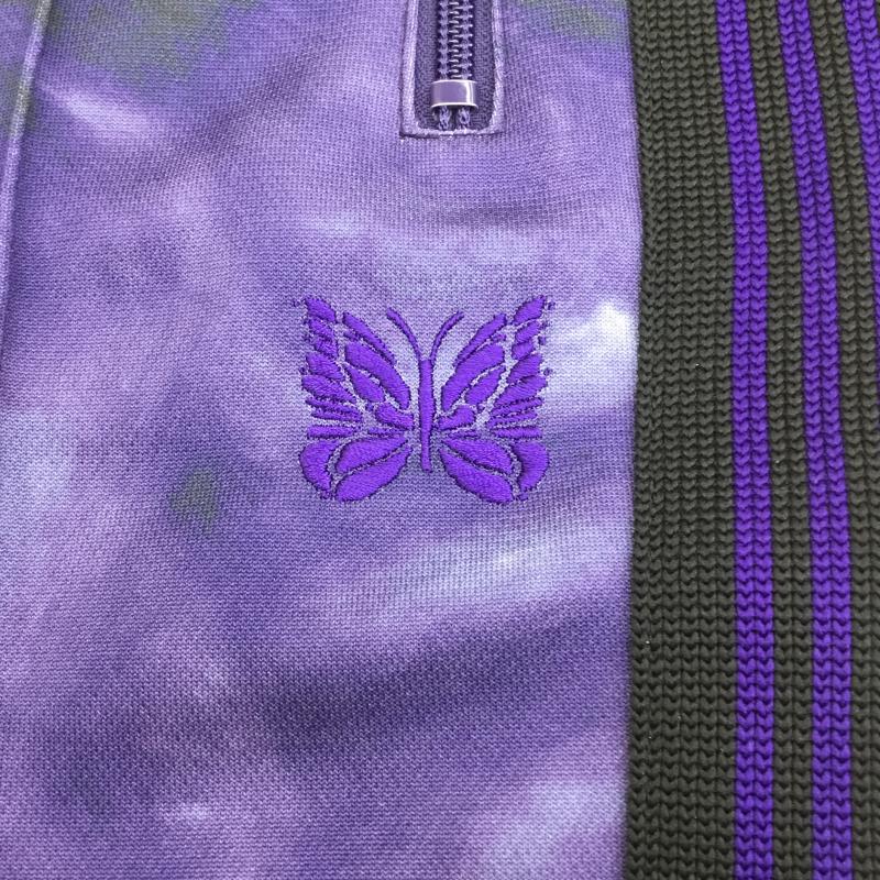 ニードルス Needles パンツ ワークパンツ、ペインターパンツ IN936 Needles ナロートラックパンツ　21SS M ロゴ、文字 X 総柄 紫 / パープル / X 黒 / ブラック / X 白 / ホワイト /  メンズ USED 古着 中古 10118275