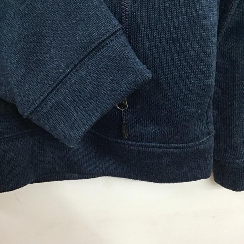 コロンビア Columbia ジャケット、上着 ジャケット、ブレザー ジップアップジャケット アウター スタンドカラー M ロゴ、文字 紺 / ネイビー /  メンズ USED 古着 中古 10130940