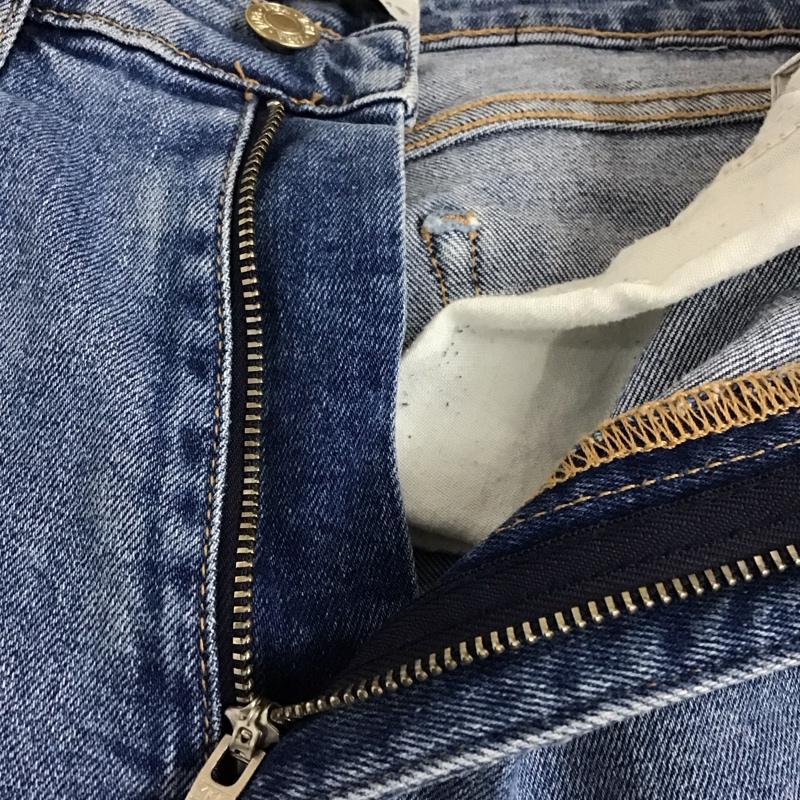 ザラ ZARA パンツ デニム、ジーンズ 38 無地 水色 / ライトブルー /  レディース USED 古着 中古 10130988